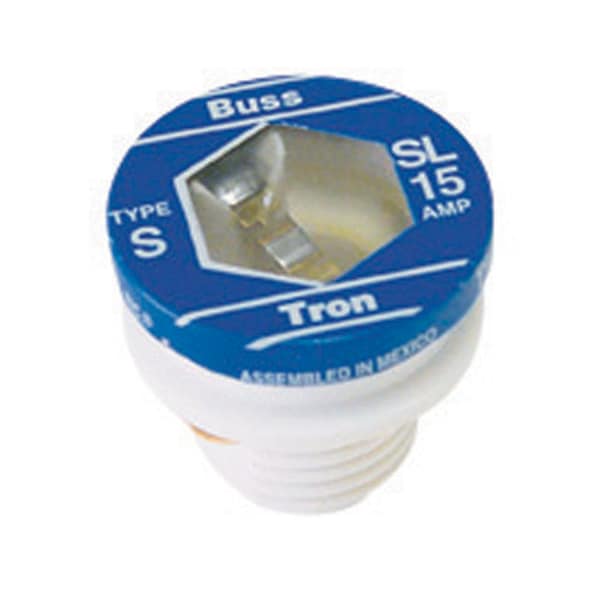 Bussmann 15 amps Tamper Proof Plug Fuse 4 pk